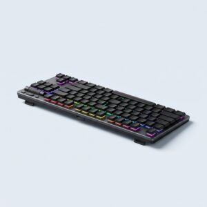 Redragon K621 Horus Ultra-Thin Wireless & Wired RGB Keyboard