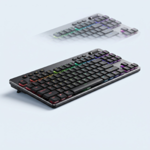 Redragon K621 Horus Ultra-Thin Wireless & Wired RGB Keyboard